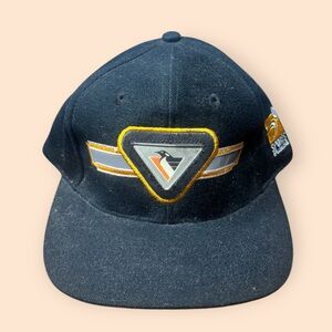 Vintage Pittsburgh Penguins 1990s Sports Specialties Hat Black Vtg 90s
